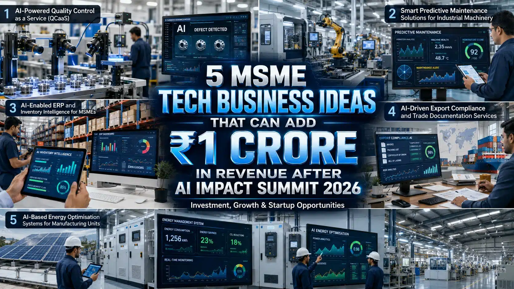 AI Business Ideas for MSMEs in India: Top 5 Tech Startup