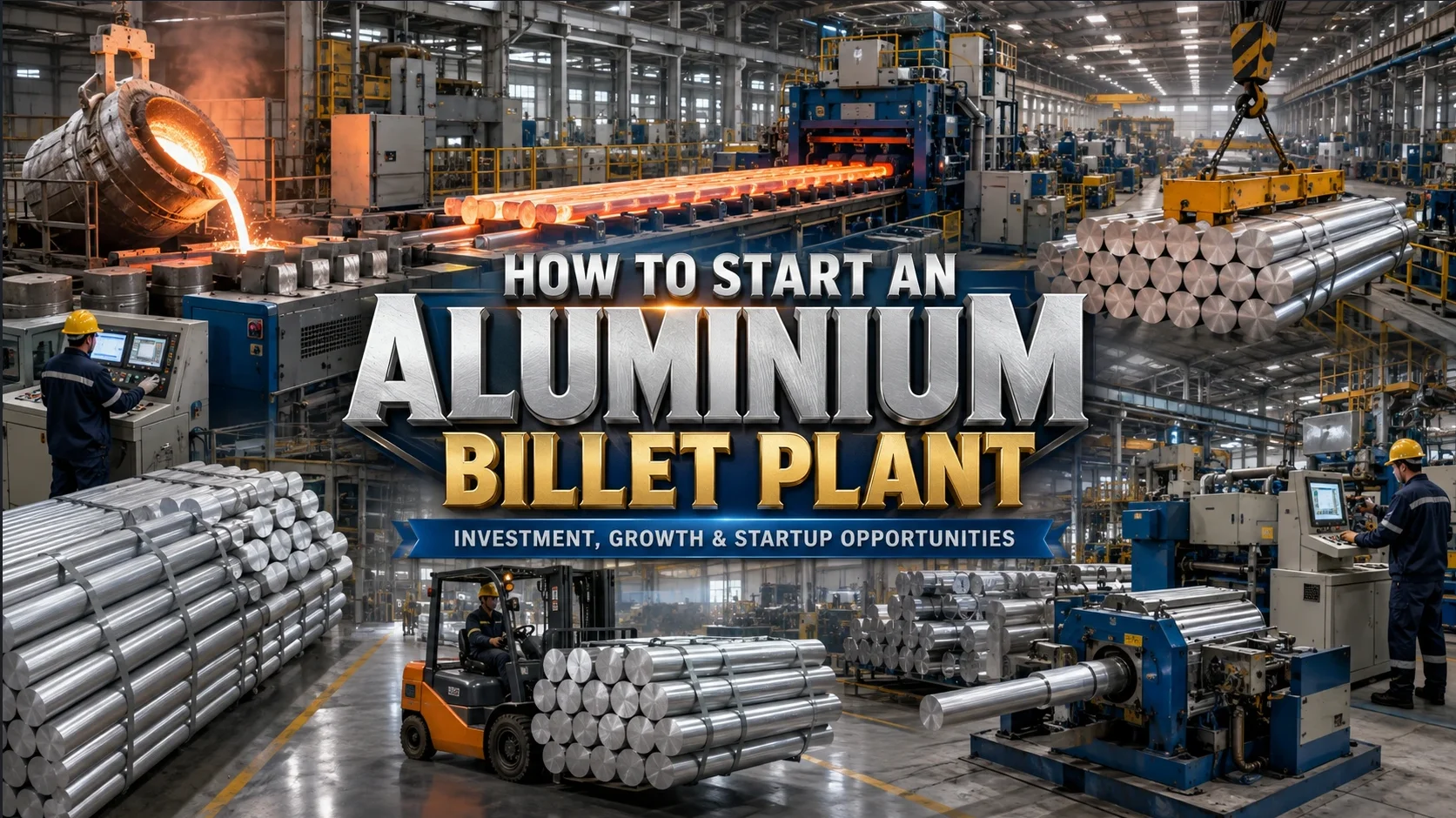 Aluminium Billet Plant: Cost, Business & Manufacturing Guide