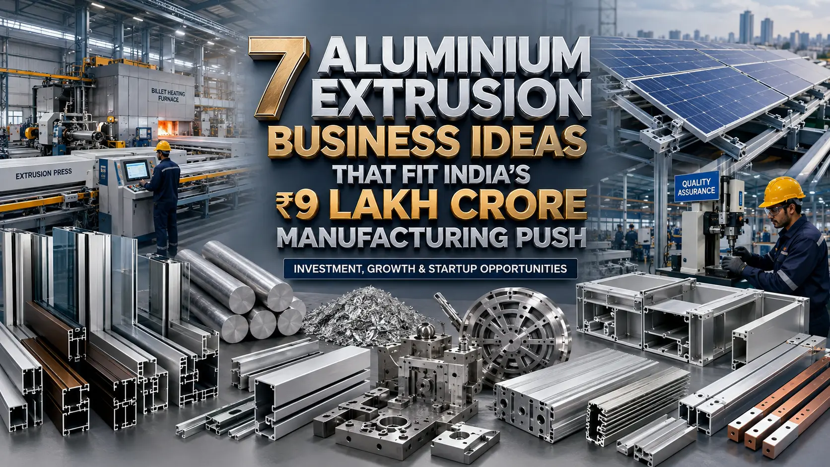 Aluminium Extrusion Business Ideas: 7 Opportunities in India