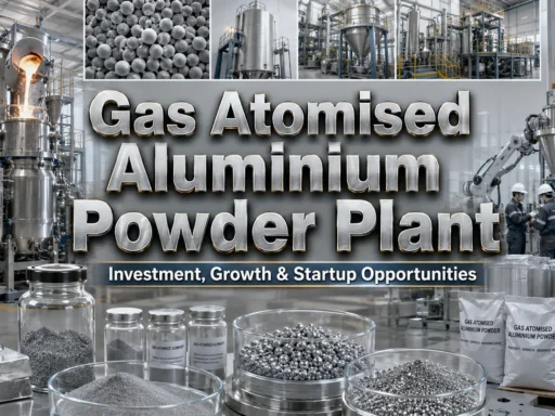 Gas Atomised Aluminium Powder Plant: Business Guide, Cost