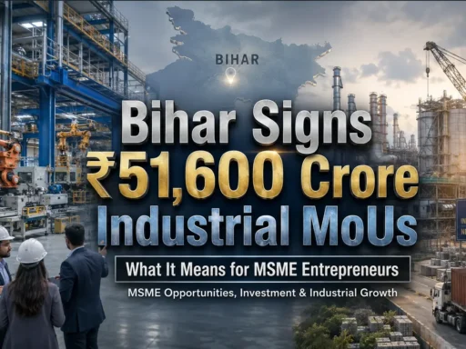 Bihar Industrial Investment Opportunities: MSME Businesses