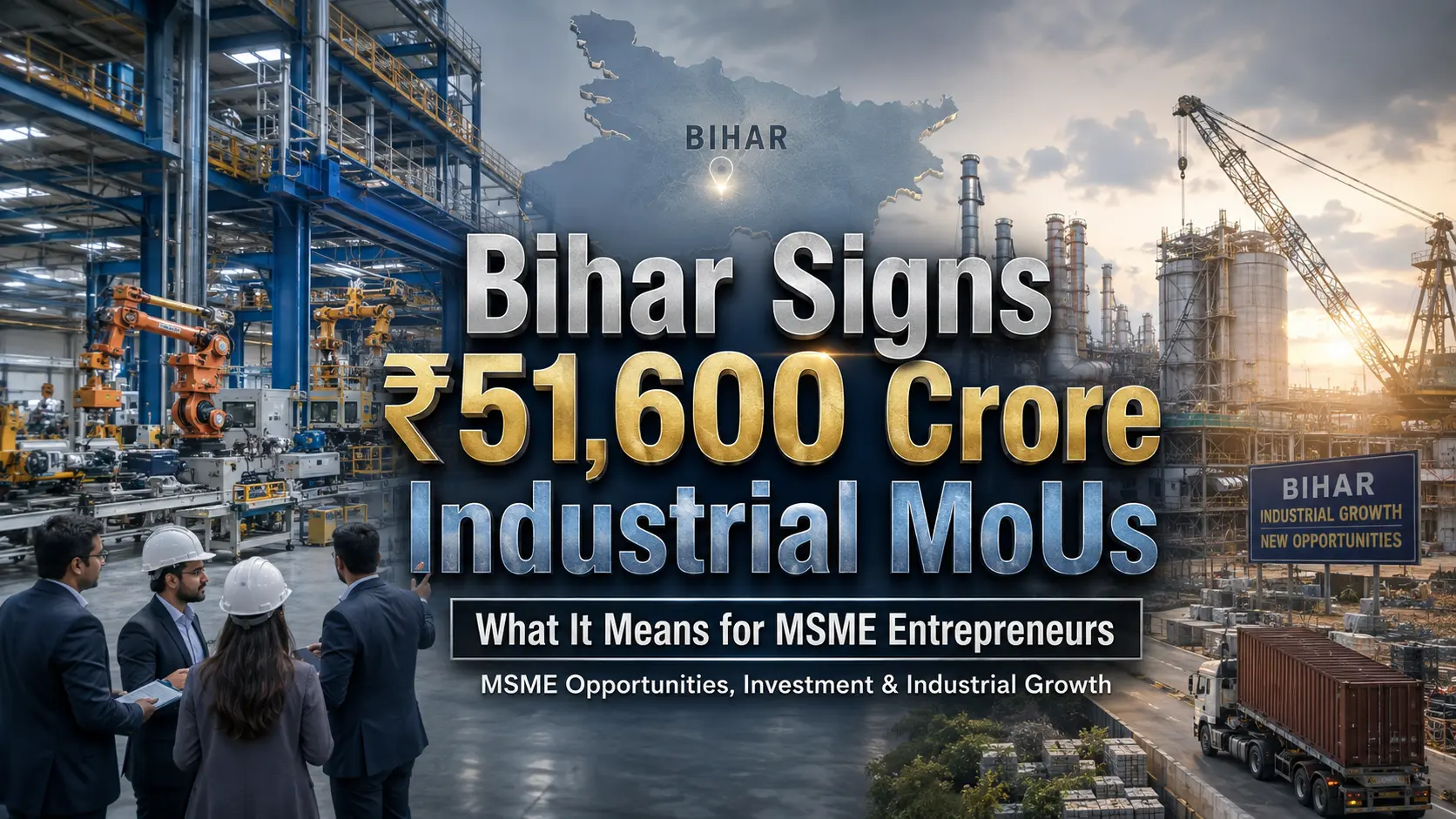 Bihar Industrial Investment Opportunities: MSME Businesses