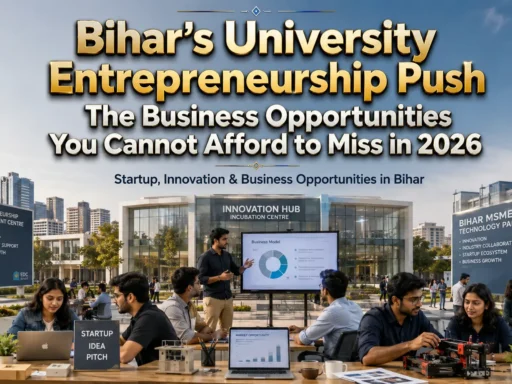 Bihar Business Opportunities 2026: Top Manufacturing & Startup