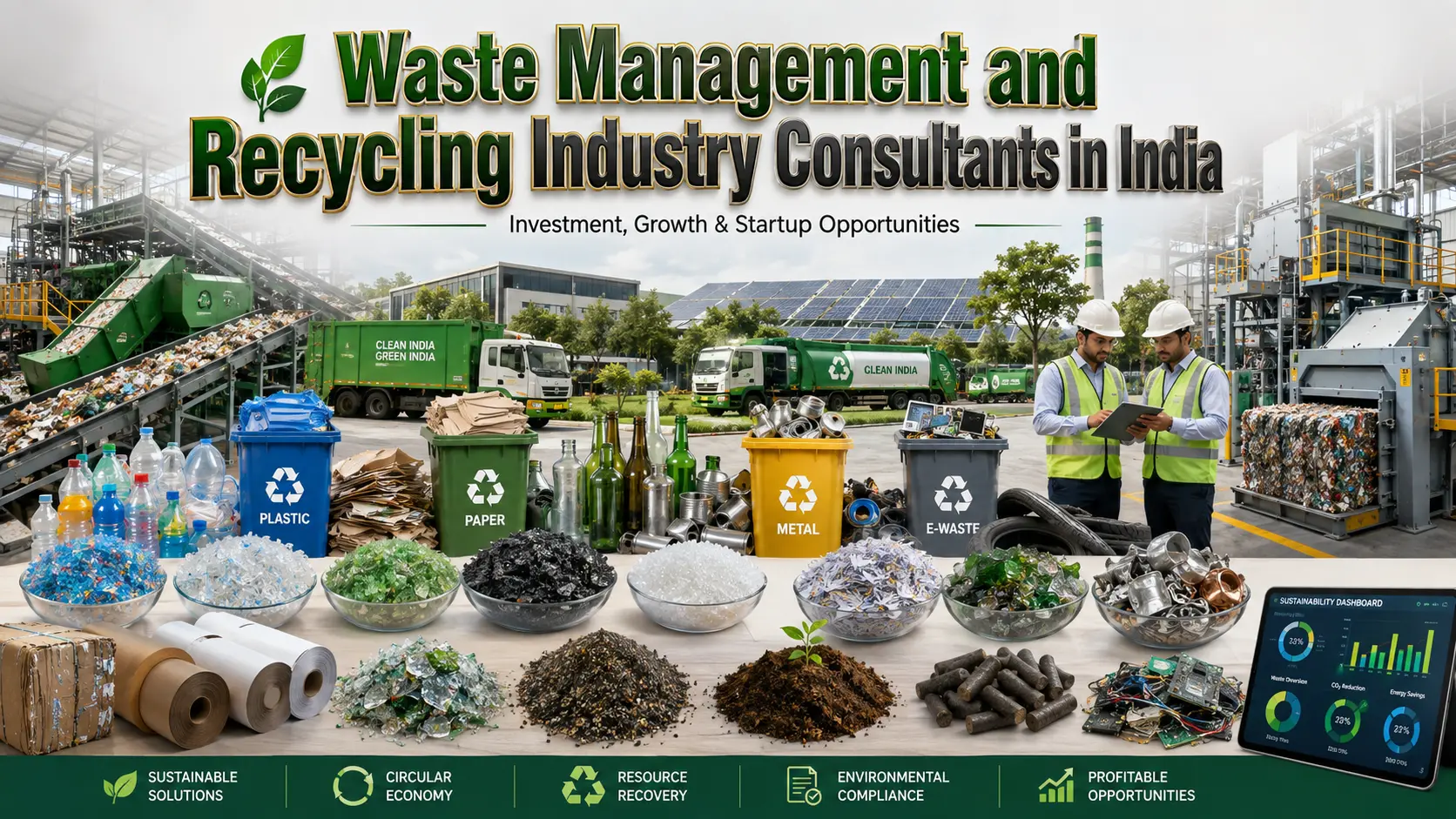 Waste Management and Recycling Industry Consultants in India