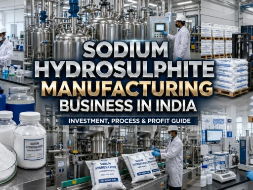Sodium Hydrosulphite Manufacturing Business: Investment, Profit
