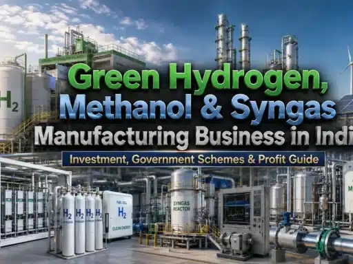 Green Hydrogen Manufacturing Business in India