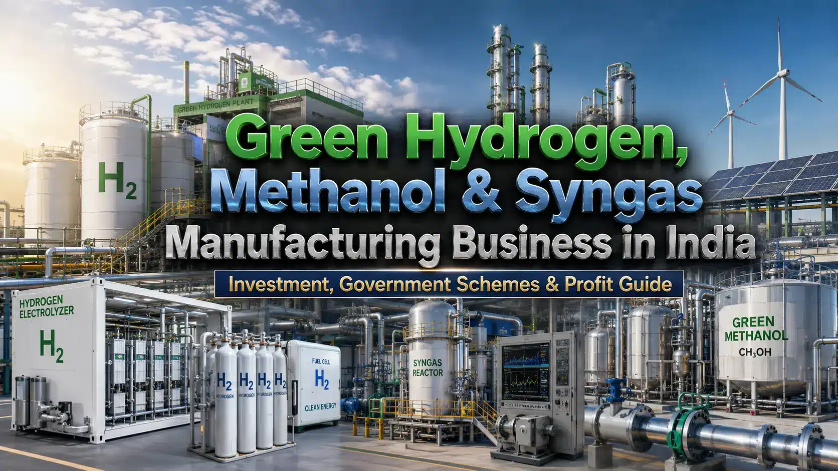 Green Hydrogen Manufacturing Business in India