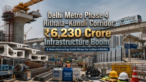 Delhi Metro Phase 4 Rithala Kundli Corridor