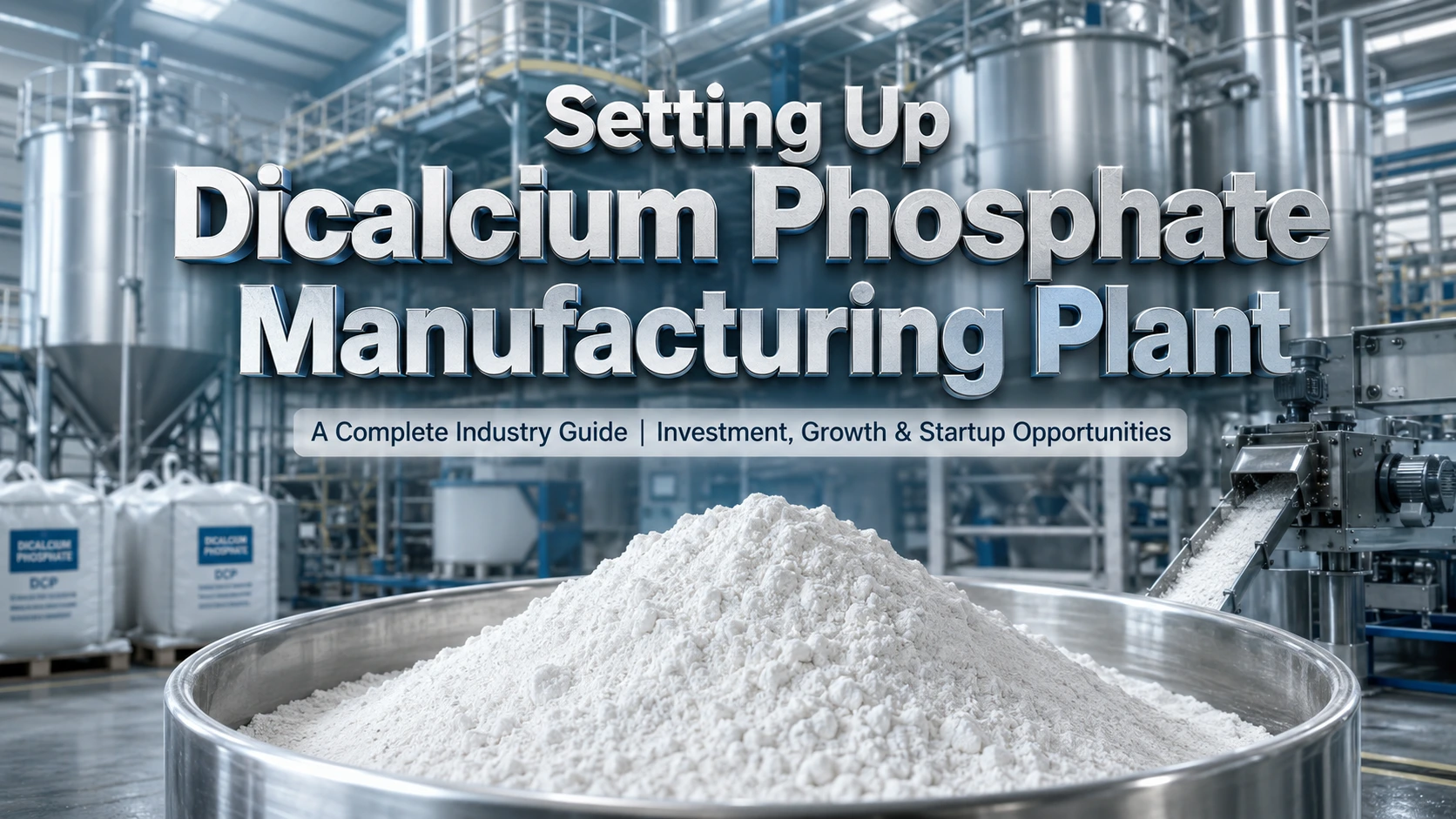 Dicalcium Phosphate Manufacturing Plant: Process, Cost & Setup