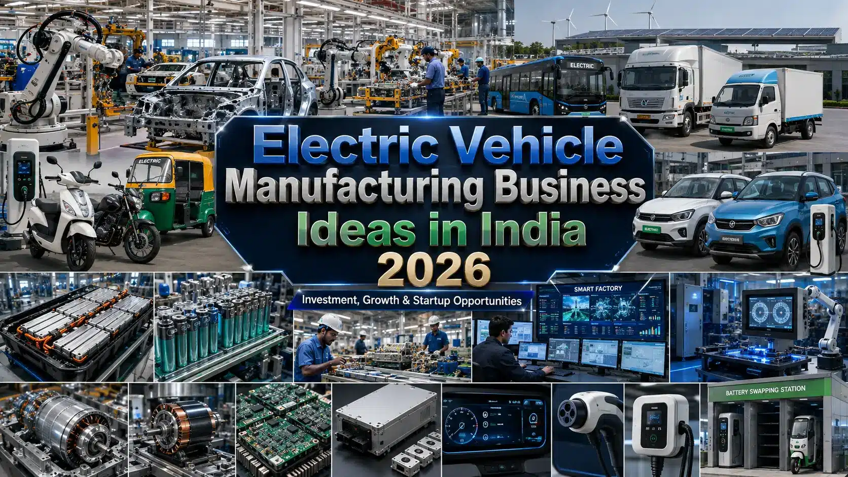 EV Manufacturing Business Ideas in India for 2026