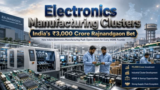 Rajnandgaon Electronics Manufacturing Cluster MSME Opportunity