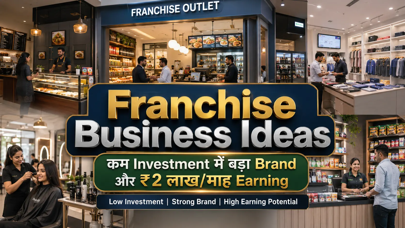 Franchise Business Ideas in India: Low Investment & Profitable