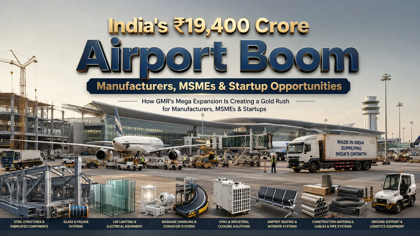 GMR Airports Expansion: ₹19,400 Crore MSME Business