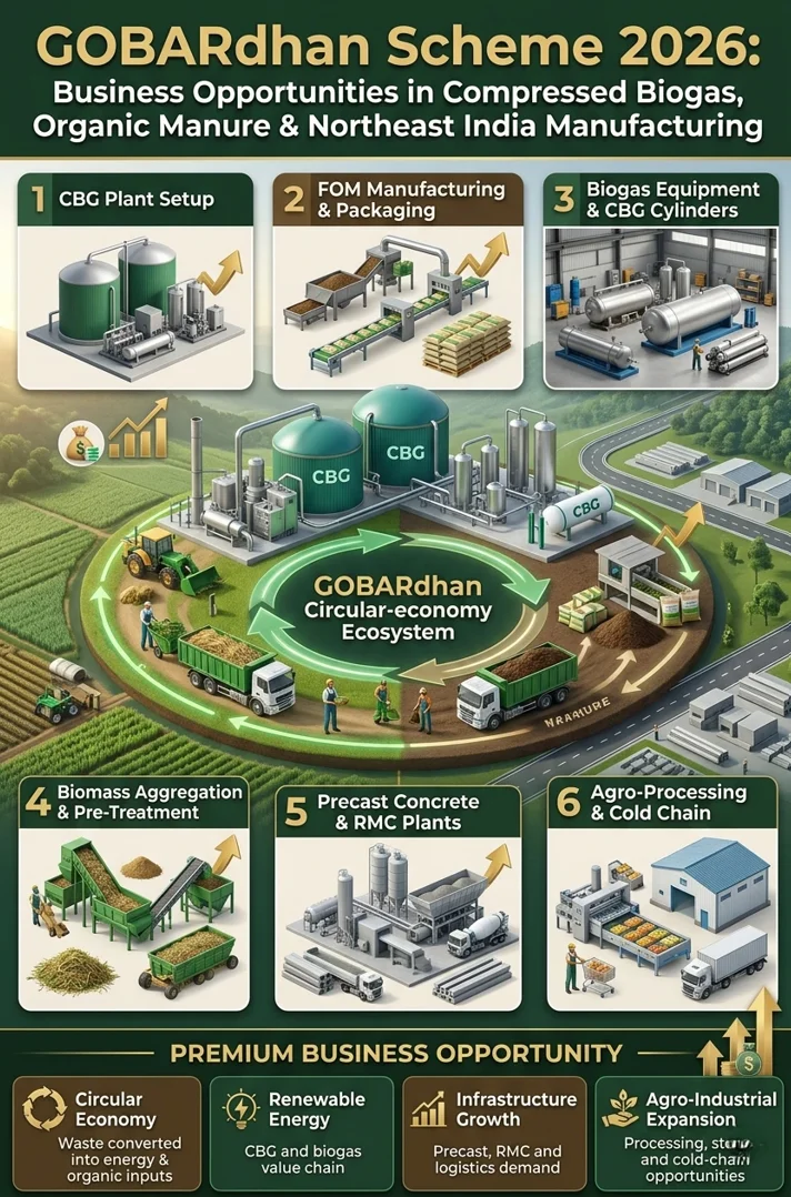 GOBARdhan Scheme 2026: CBG & Manufacturing Businesses