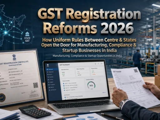 GST Registration Reform 2026: New Rules & Business