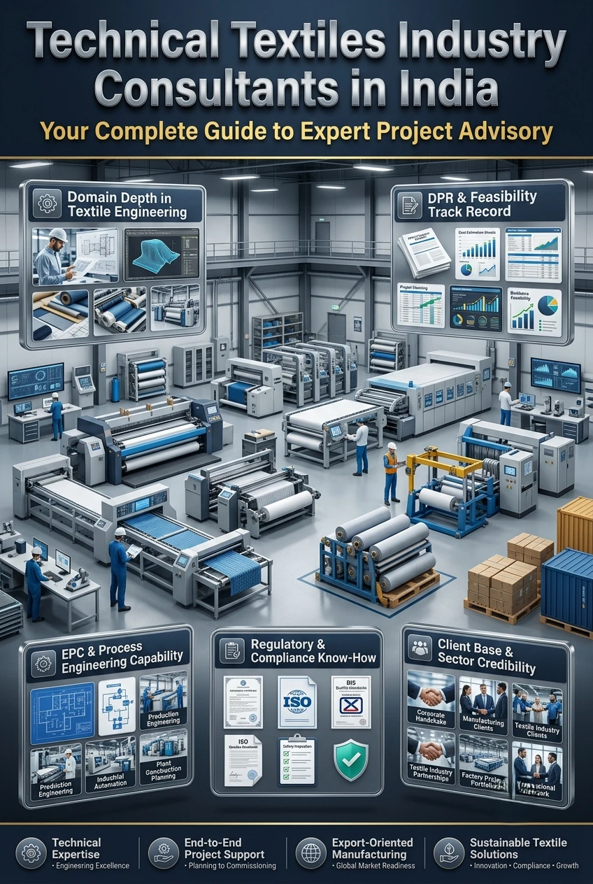 Technical textiles industry consultants in India for project consultancy