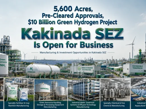 Kakinada SEZ: $10 Billion Green Hydrogen & Business