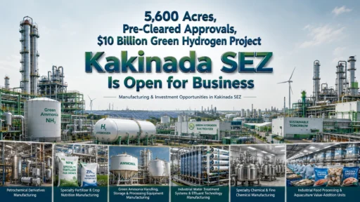 Kakinada SEZ: $10 Billion Green Hydrogen & Business