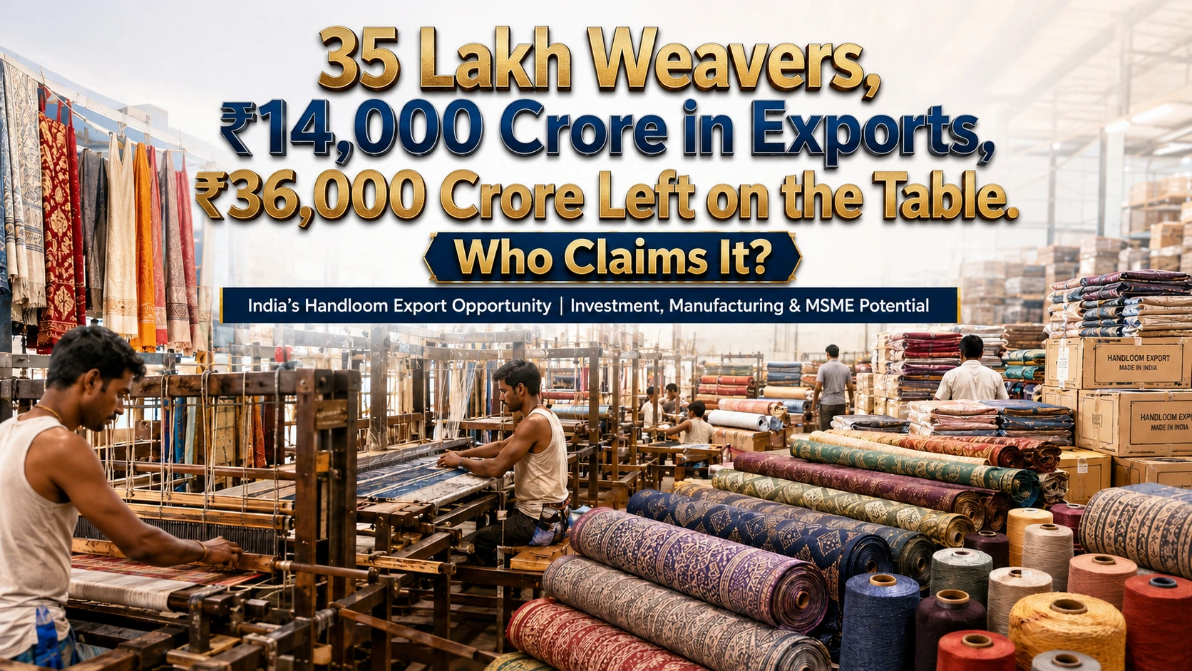 Handloom Business Opportunities in India: 5 Profitable Ideas