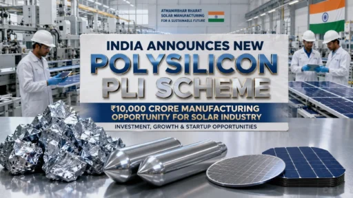 Polysilicon PLI Scheme India: ₹10,000 Crore Solar Manufacturing