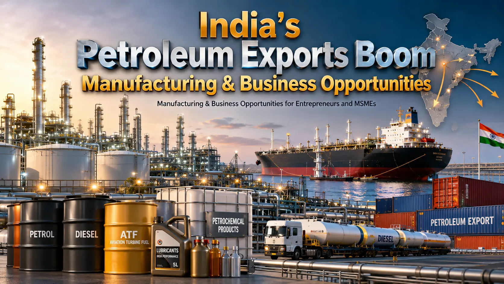 Petroleum Business Opportunities in India: 6 Manufacturing Ideas