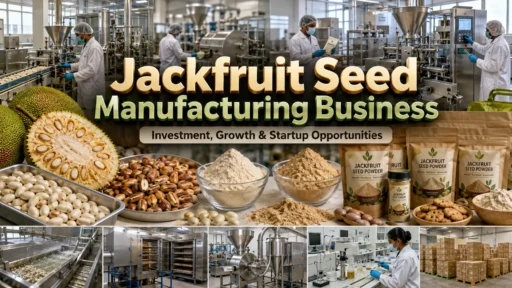 Jackfruit Seed Processing Business Plant in India Producing Flour and Starch