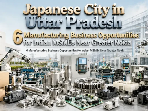 YEIDA Japanese City: 6 Manufacturing Business Opportunities
