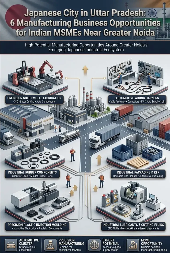 YEIDA Japanese City manufacturing business opportunities for MSMEs