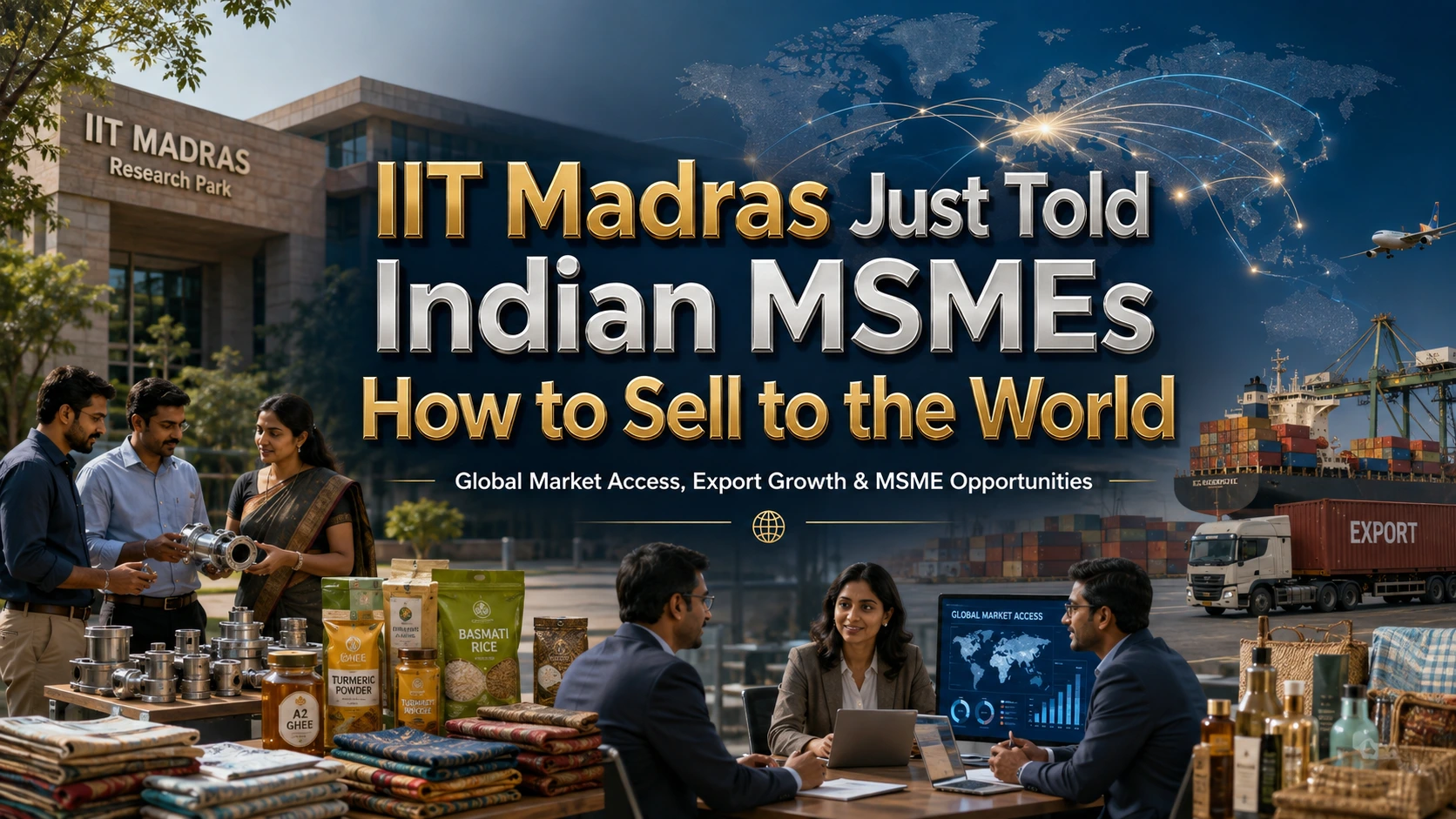 MSME Export Opportunities in India: 6 Business Ideas IIT Madras