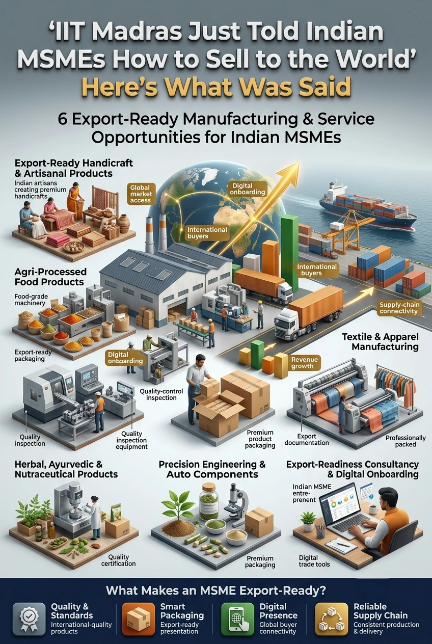 MSME export opportunities in India through digital commerce