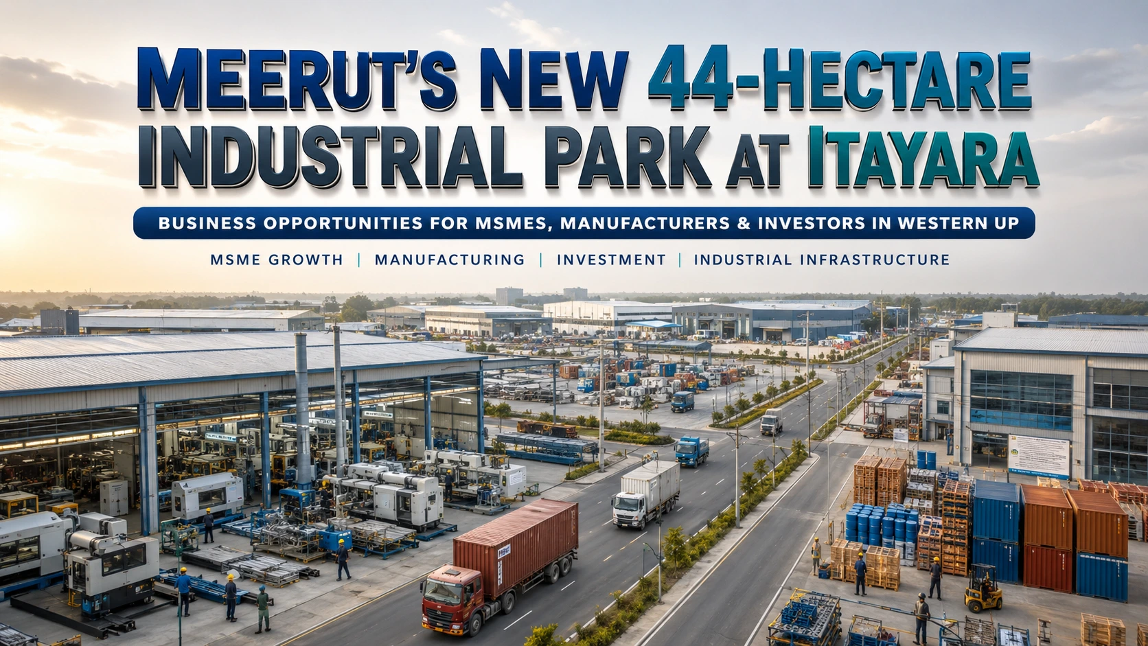 Meerut Itayara Industrial Park: 44 Hectare UPSIDA Business