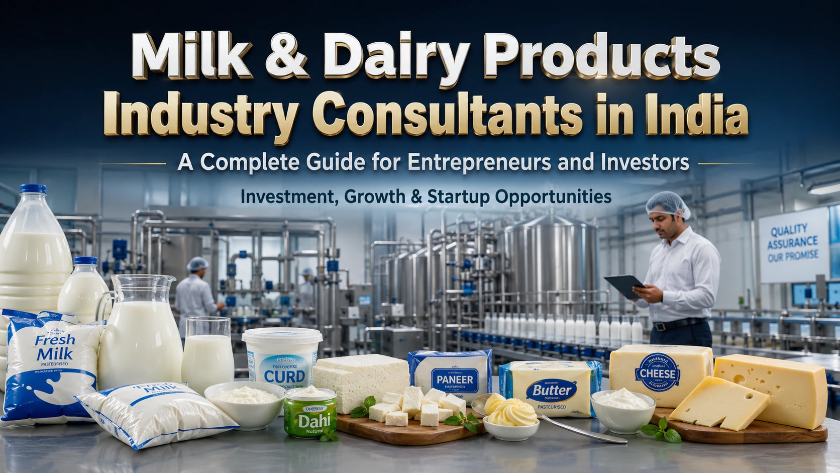 Milk Dairy Products Industry Consultants in India Complete Guide