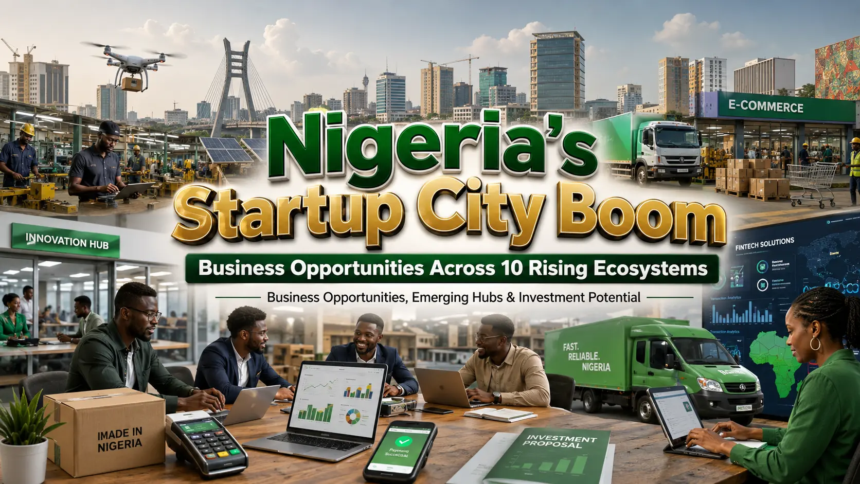 Nigeria Startup Business Opportunities: 10 Rising Cities & Industrie