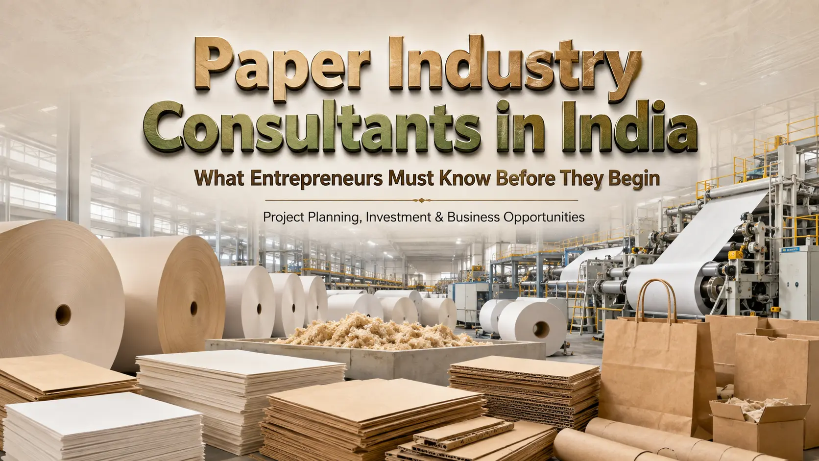 Paper Industry Consultants in India: Complete Guide