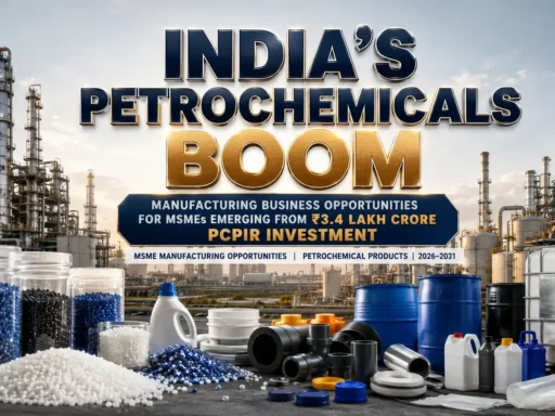 Petrochemical business opportunities in India from PCPIR investment