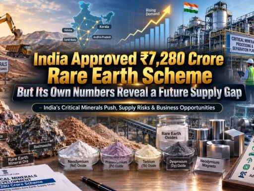 Rare Earth Magnet Manufacturing Business in India: ₹7,280 Crore