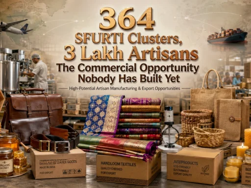 SFURTI Cluster Business: 364 Clusters & 3 Lakh Artisans