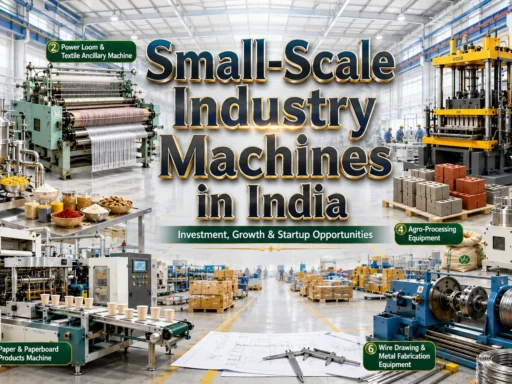 Small Scale Industry Machines in India: 6 Profitable Business Ideas