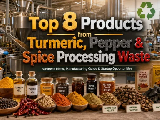 Spice Processing Waste Business Ideas: Top 8 Profitable Products