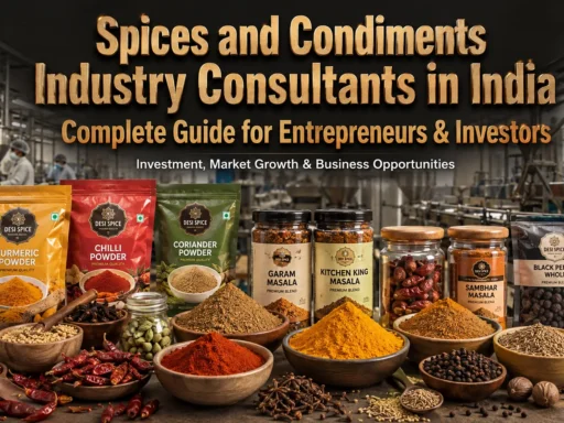 Spices and Condiments Industry Consultants in India | Full Guide