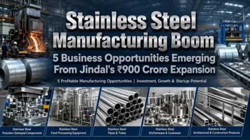 Stainless Steel Manufacturing Business Opportunities in India
