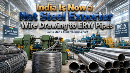 Steel Processing Business in India: Cost, Machinery & Opportunitie