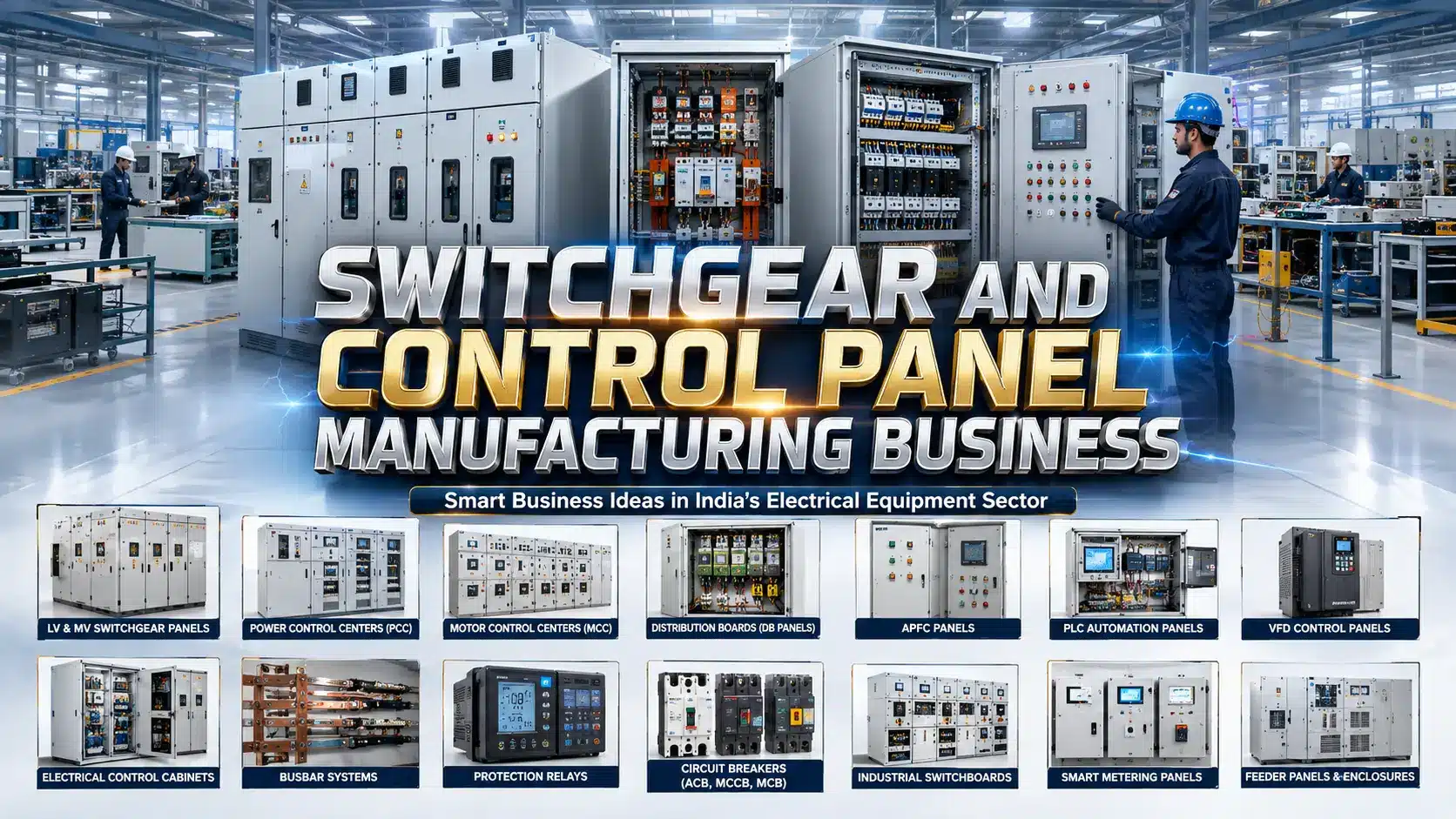 Switchgear and Control Panel Manufacturing Business in India