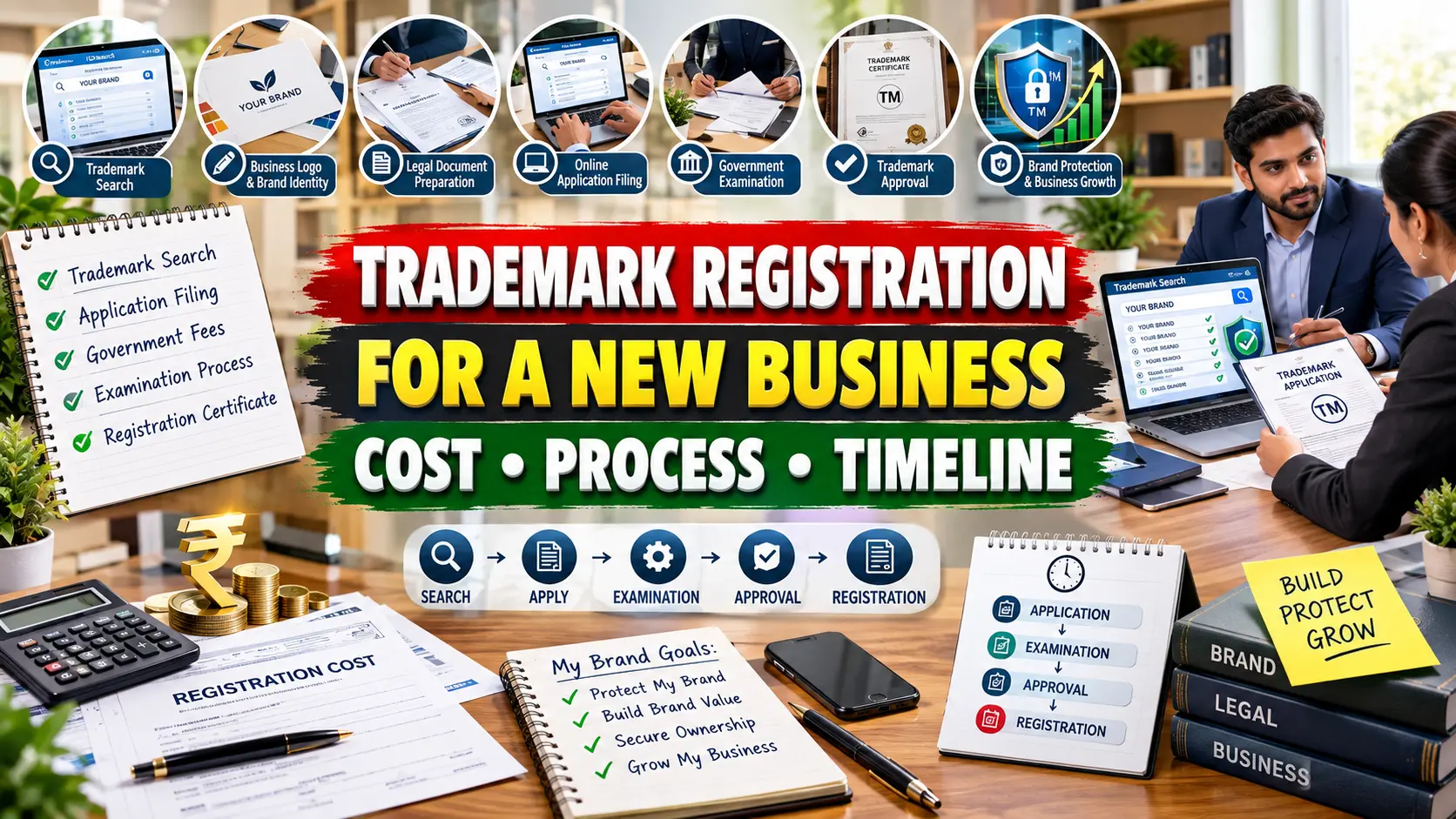 Trademark Registration Cost in India Process, Fees & Timeline