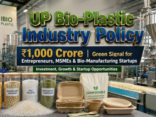 UP Bio plastic Industry Policy: ₹1,000 Crore Opportunity for MSME
