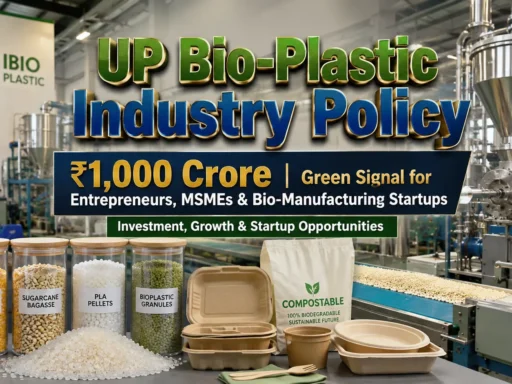 UP Bio plastic Industry Policy: ₹1,000 Crore Opportunity for MSME