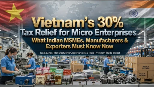 Vietnam Tax Reduction: What Indian MSMEs Need to Know