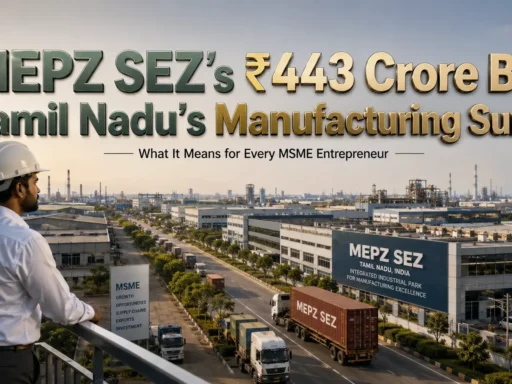 MEPZ SEZ Manufacturing Opportunities for MSMEs in Tamil Nadu