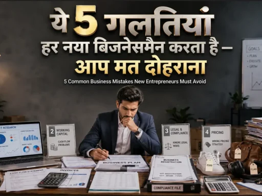 नया बिजनेस शुरू करने की 5 गलतियां: हर उद्यमी को इनसे बचना चाहिए