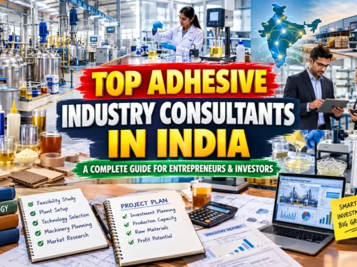 Adhesive Industry Consultants in India | Project Report